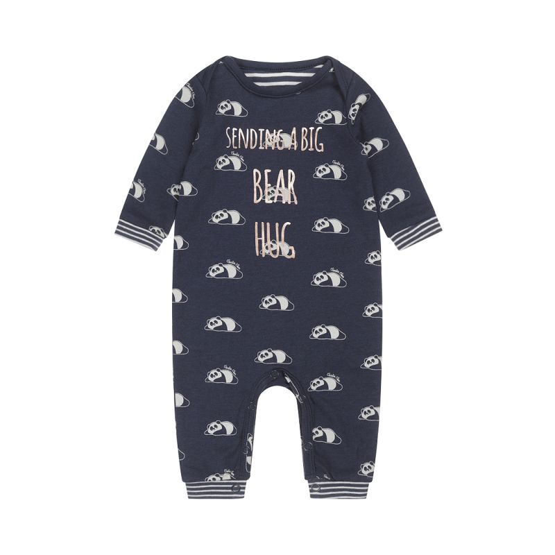 Charliechoe Baby jumpsuit blauw 50 -