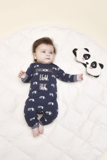 Charliechoe Baby jumpsuit blauw 50 -