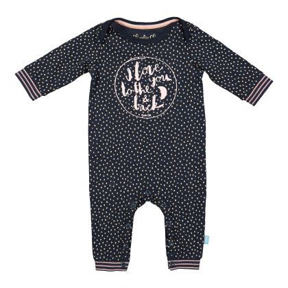 Charliechoe Baby jumpsuit blauw 56 -
