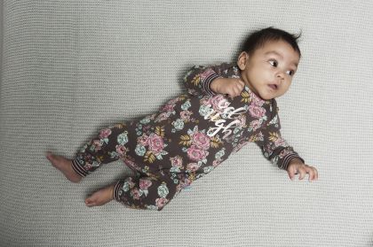 Charliechoe Baby Jumpsuit grijs 50 -