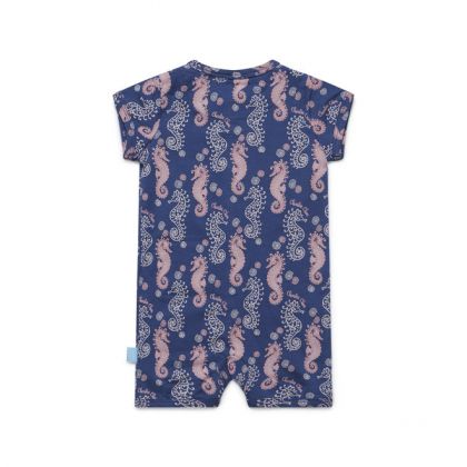 Charliechoe Baby jumpsuit short sleeve TheOnlyInTheS blauw 62 -