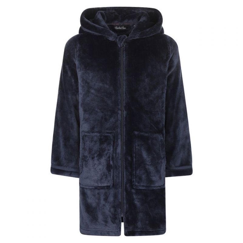 Charliechoe Boys Bathrobe blauw 140/152 -