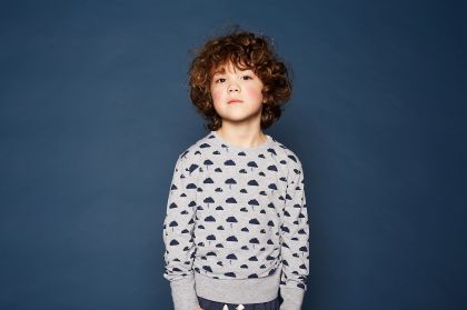 Charliechoe Boys lounge pant set blauw 134/140 -