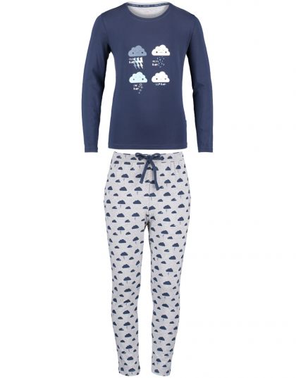 Charliechoe Boys pyjama set blauw 74/80 -