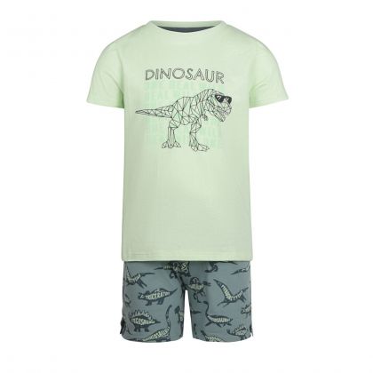Charliechoe Boys short set groen 122/128 -