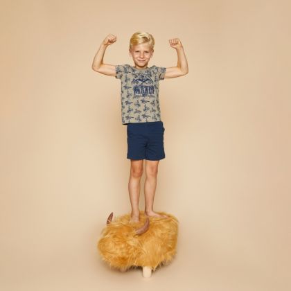 Charliechoe Boys short set groen 170/176 -