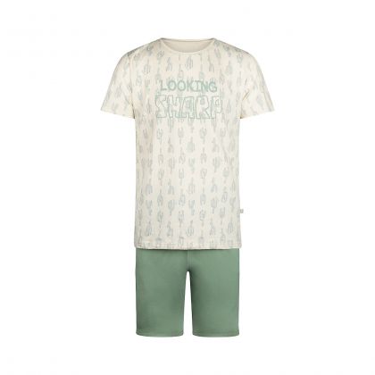 Charliechoe Boys short set groen 98/104 -