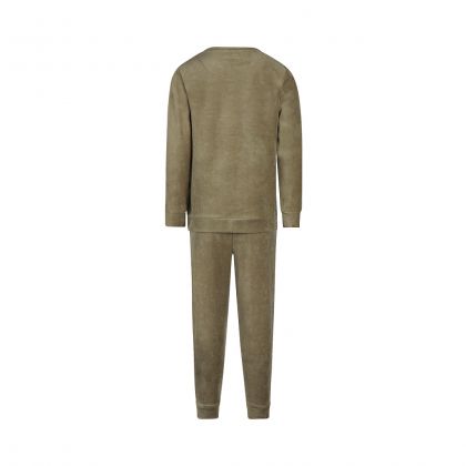 Charliechoe Boys Velours set kaki 158/164 -