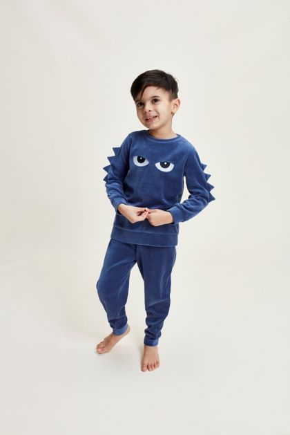 Charliechoe Boys verlours set blauw 146/152 -