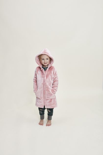 Charliechoe Girls Bathrobe roos 140/152 -
