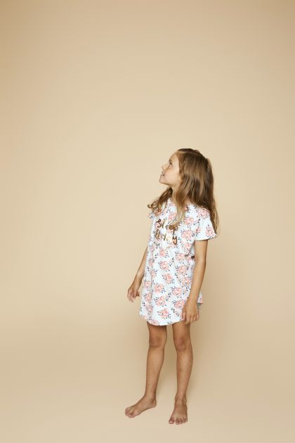 Charliechoe Girls big shirt blauw 122/128 -