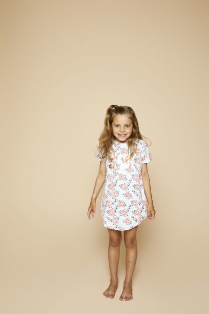 Charliechoe Girls big shirt blauw 122/128 -