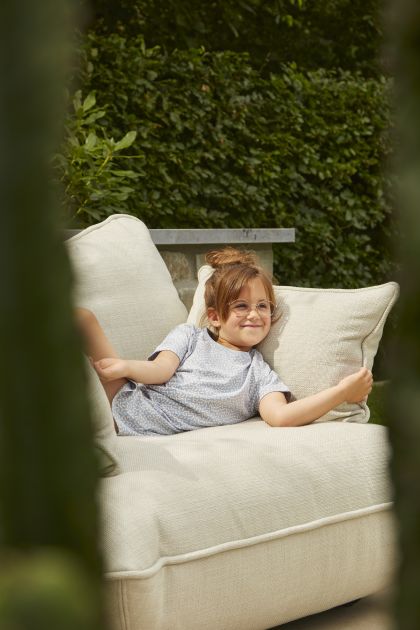 Charliechoe Girls big shirt blauw 110/116 -