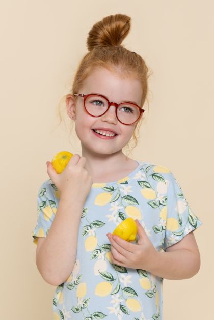 Charliechoe Girls Bigshirt blauw 98/104 -