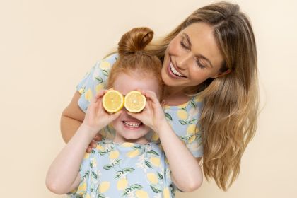 Charliechoe Girls Bigshirt blauw 98/104 -