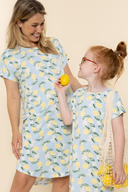 Charliechoe Girls Bigshirt blauw 98/104 -