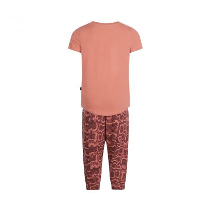 Charliechoe Girls harem set bruin 158/164 -