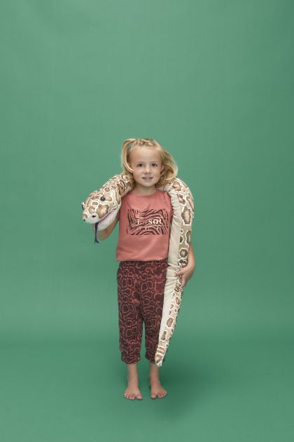 Charliechoe Girls harem set bruin 158/164 -