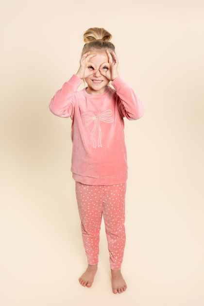 Charliechoe Girls Pyjama roos 122/128 -