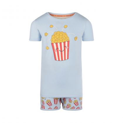 Charliechoe Girls short set blauw 158/164 -