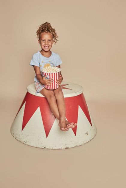 Charliechoe Girls short set blauw 158/164 -