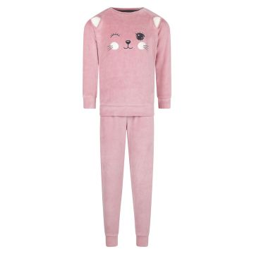 Charliechoe Girls velours Lounge Set roos 86/92 -