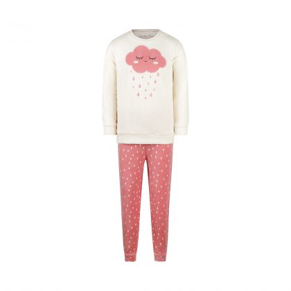 Charliechoe Girls velours set roos 86/92 -
