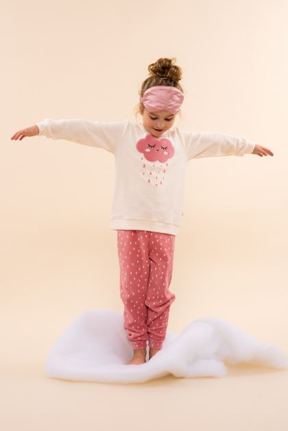 Charliechoe Girls velours set roos 86/92 -