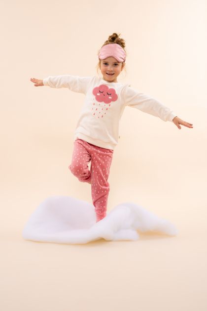Charliechoe Girls velours set roos 86/92 -