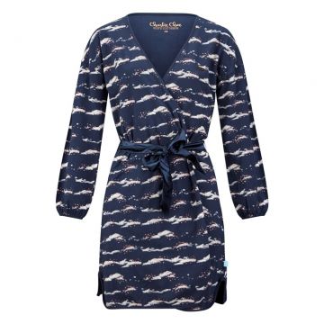 Charliechoe Ladies Bathrobe blauw Xs -