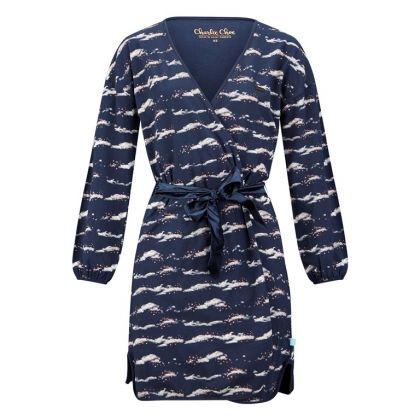Charliechoe Ladies Bathrobe blauw Xs -