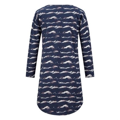Charliechoe Ladies big shirt blauw L -