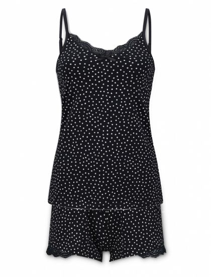 Charliechoe Ladies shortama zwart L -