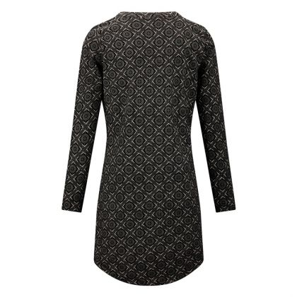 Charliechoe Ladies Sleepshirt zwart S -