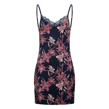 Charliechoe Ladies Slipdress blauw Xxl -