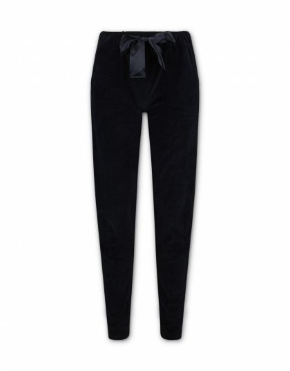 Charliechoe Ladies velours pyjama zwart M -