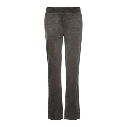 Charliechoe Lounge Set Donkergrijs Velours grijs L -