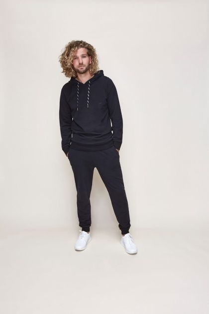 Charliechoe Men Jogging set met kap zwart L -