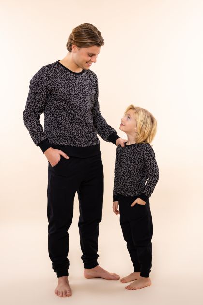 Charliechoe Men Lounge set zwart Xl -