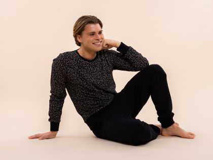 Charliechoe Men Lounge set zwart Xl -