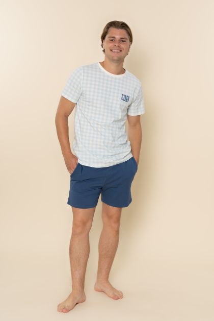 Charliechoe Men Pyjama blauw M -