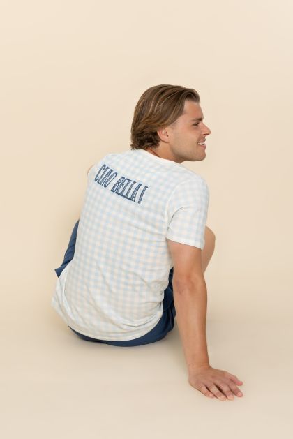 Charliechoe Men Pyjama blauw M -