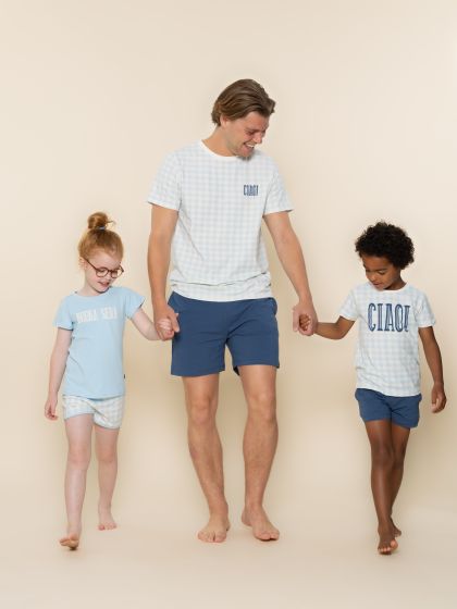 Charliechoe Men Pyjama blauw M -