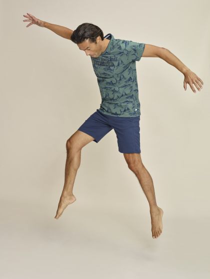 Charliechoe Men Pyjama Lost in Paradise groen L -