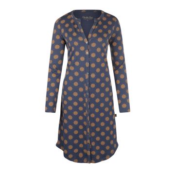 Charliechoe Nachthemd Donkerblauw Mandala blauw Xxl -