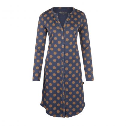 Charliechoe Nachthemd Donkerblauw Mandala blauw Xxl -