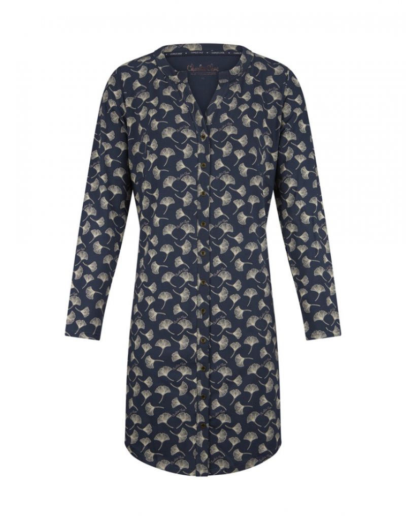 Charliechoe Nachtkleed blauw Xxl -