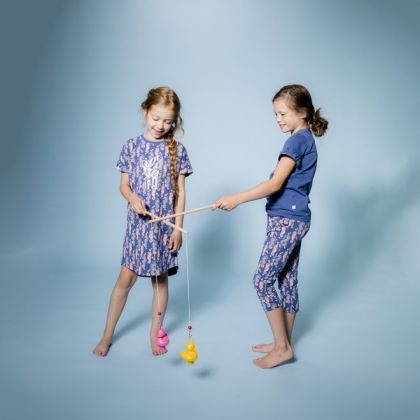 Charliechoe Nachtkleed The Only One in the Sea blauw 122/128 -