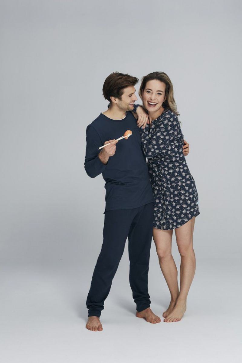 Charliechoe Pyjama blauw M -