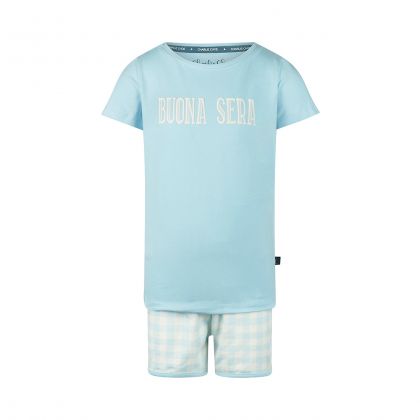 Charliechoe Pyjama girls blauw 122/128 -